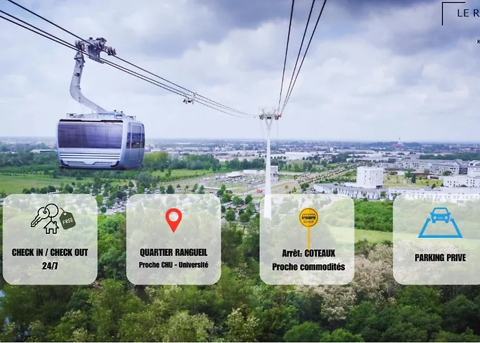 Διαμέρισμα Sejour Pro Ou Etudiant - Wifi Fibre, Parking Prive, Check-in Autonome, Proche Universites & Hopitaux Rangueil